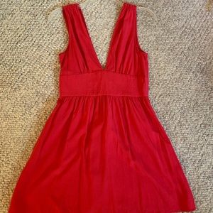 Forever 21 plunging Vneck flowy dress